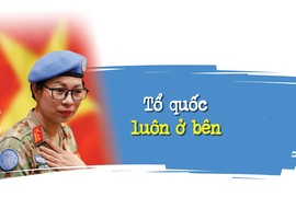 Trung tá Nguyễn Thị Minh Phương: “Miss Việt Nam” nơi vùng chiến sự