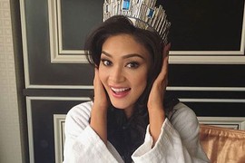 Miss Universe 2015 khoe ảnh xinh tươi sau ồn ào chung kết