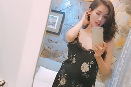 Hot girl Tâm Tít xinh tươi trước ngày lâm bồn lần 2