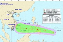 Bão giật cấp 12 gần Biển Đông, miền Bắc vẫn rét đậm, rét hại