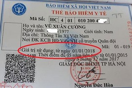 Vì sao thẻ BHYT không ghi ngày hết hạn trên thẻ?