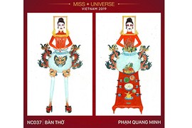 Thiết kế trang phục “Bàn thờ” thi Miss Universe: Sáng tạo hay điên rồ?