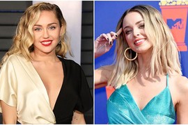 Đường cong gây mê của cô gái Miley Cyrus ôm hôn giữa scandal bỏ chồng