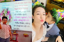 Nhật Kim Anh bức xúc với cô giáo của con trai 