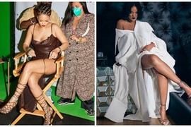 Vẻ nóng bỏng của nữ ca sĩ giàu nhất thế giới Rihanna