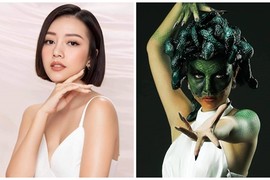 “Nữ hoàng Halloween” Băng Di hóa quái vật Medusa 