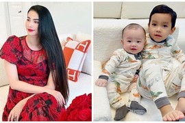 Rời showbiz, Phạm Hương giàu sụ, mẹ chồng chiều, hai con kháu khỉnh