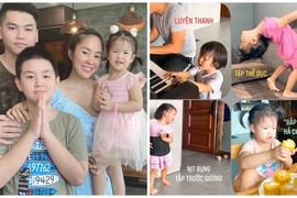 Loạt ảnh đáng yêu của con gái Lê Phương - Trung Kiên