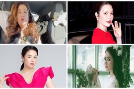 Thúy Nga và loạt sao Việt gặp tai nạn xe hơi