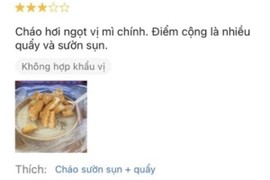 Bị review cháo ngọt vị mì chính, chủ quán cháo sườn đáp: Tiễn vong