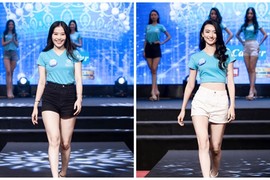 Nam Em đọ catwalk cùng dàn thí sinh Miss World Vietnam 2022