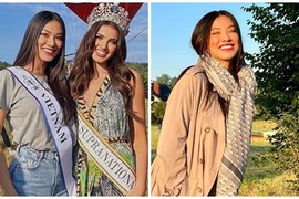 Kim Duyên vui vẻ lộ diện sau khi mắc lỗi ở Miss Supranational 