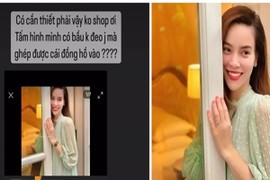 Hồ Ngọc Hà bị "ăn cắp" hình quảng cáo còn photoshop "lố"