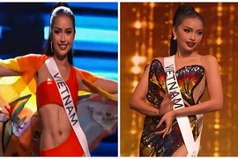 Ngọc Châu tỏa sáng trong bán kết Miss Universe 2022