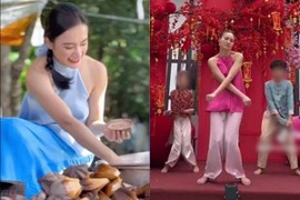 Lan Ngọc, Angela Phương Trinh bị chê vì mắc lỗi giống khi mặc yếm