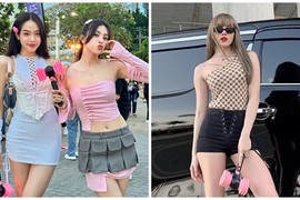 Phong cách "độc" của sao Việt khi đi xem concert BlackPink