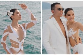 Phương Trinh Jolie diện bikini khoe dáng nóng bỏng hậu nâng ngực