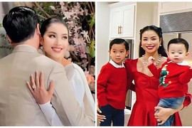 Phạm Hương rời showbiz, sống xa hoa viên mãn ở trời Tây