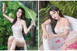 Hot girl mặc ướt đẫm gây xôn xao cộng đồng mạng Thái Lan