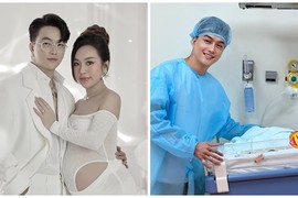 Vợ TiTi nhóm nhạc HKT sinh con sau 4 tháng làm đám cưới