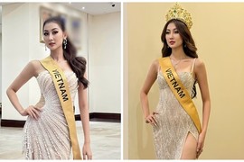 Quế Anh khoe vẻ gợi cảm khi thi Miss Grand International 2024