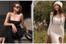 Hot girl thân hình đồng hồ cát “nghiện” mặc đồ bó, cắt xẻ