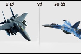 Tiêm kích Su-27 và F-15 đối đầu, đâu là kẻ vô địch?