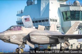 Tàu sân bay của Anh đưa F-35 Mỹ tới thách thức Trung Quốc