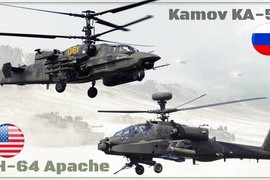 Trực thăng Ka-52 Nga và Apache Mỹ: “Kẻ tám lạng, người nửa cân”