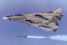 Mỹ và đồng minh phát hoảng khi F-14 Iran lột xác với tên lửa mới