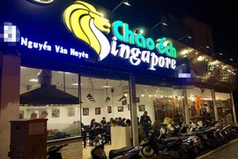 Ảnh hiện trường tan hoang vụ cháy quán cháo ếch Singapore