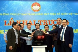 Khai trương Trang thông tin điện tử mới Mặt trận Tổ quốc Việt Nam