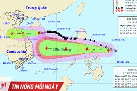 Bão số 8 chưa vào đất liền, miền Trung chuẩn bị đón thêm bão cấp 12