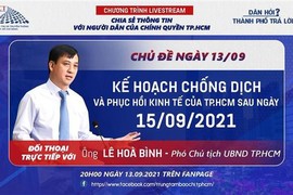 Video trực tiếp "Dân hỏi - Thành phố trả lời": PCT TP HCM giải đáp về kế hoạch chống dịch 