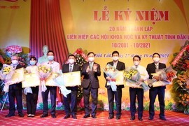 Chủ tịch VUSTA dự lễ kỷ niệm 20 năm thành lập Liên hiệp các Hội KH&KT tỉnh Đắk Lắk