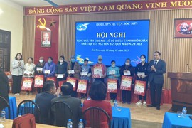 Xuân yêu thương về với bà con có hoàn cảnh khó khăn tại Sóc Sơn