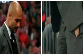 Bayern Munich đại thắng, Guardiola phấn khích đến... rách quần