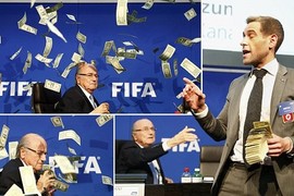 Tiết lộ về kẻ dám ném tiền vào mặt chủ tịch FIFA 