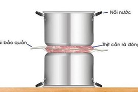 Cách rã đông thực phẩm trong 5 phút không dùng lò vi sóng