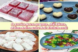 Video: Hướng dẫn làm 4 món kẹo ngon dành cho bé yêu