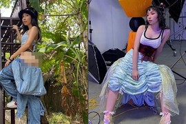 Tụt quần khoe vòng 3, con gái diva Mỹ Linh nổi loạn thế nào?