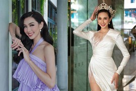 Thùy Tiên thăng hạng nhan sắc hậu đăng quang Miss Grand International