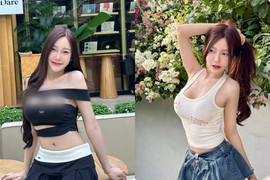 Hot girl xinh đẹp chăm khoe vòng 1 “ngộp thở” khi xuống phố