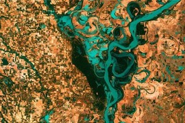 Trái Đất như mê cung qua chùm ảnh độc chụp bởi Google Earth