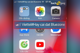 Các nhà mạng đổi logo cột sóng, kêu gọi người dân cài đặt Bluezone