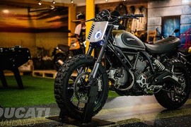 Ducati Scrambler độ “cực ngầu” điên đảo dân chơi Việt