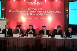 Honda tăng trưởng mạnh trong năm tài chính 2015