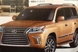 Lộ diện hình ảnh Lexus LX 570 phiên bản 2016 