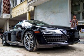 Ngắm mui trần Audi R8 V10 Spyder chính thức về VN