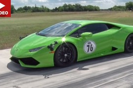 Lamborghini Huracan 2100 mã lực “xé nát đường băng“